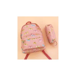 A Little Lovely Company Rugzak Roze