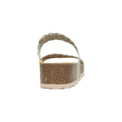 Big Leaf Muiltje met hak Goud