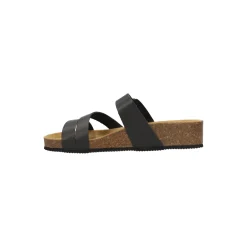 Big Leaf Muiltje met hak Zwart