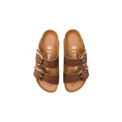 Birkenstock Slipper Cognac