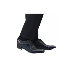 Bugatti Geklede veterschoen Zwart