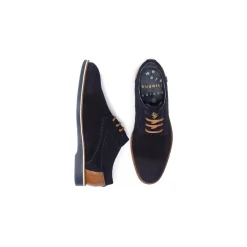 Bugatti Geklede veterschoen Blauw