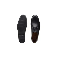 Clarks Geklede veterschoen Zwart