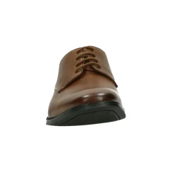 Clarks Geklede veterschoen Cognac