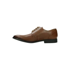 Clarks Geklede veterschoen Cognac