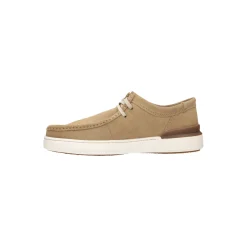 Clarks Geklede veterschoen Taupe