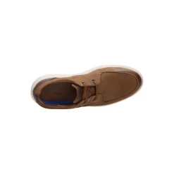 Clarks Lage sneaker Cognac