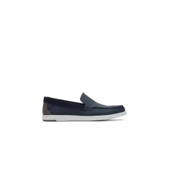 Clarks Mocassin Blauw