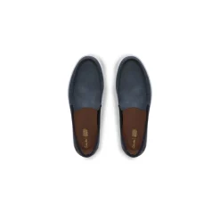 Clarks Mocassin Blauw