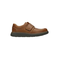 Clarks Schoenen met velcro Cognac