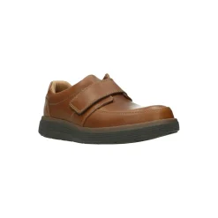 Clarks Schoenen met velcro Cognac