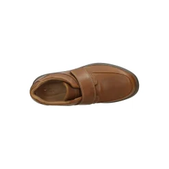 Clarks Schoenen met velcro Cognac