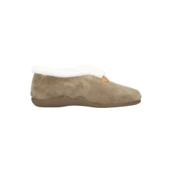 Comfort Pantoffel Taupe