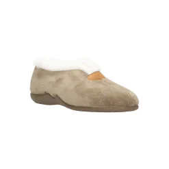Comfort Pantoffel Taupe