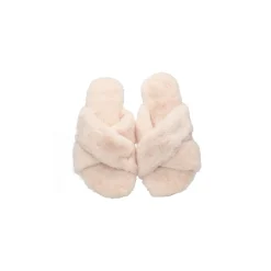 Cozy Homewear By La.ra. Pantoffel Beige