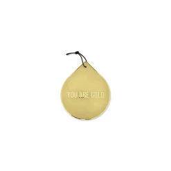 Drop Wall Quote-love Wenskaart Goud
