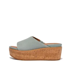 Fitflop Muiltje met hak Blauw