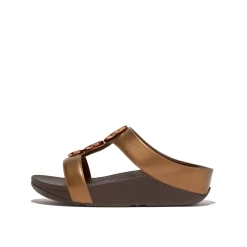 Fitflop Muiltje met hak Brons