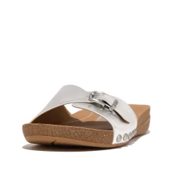 Fitflop Muiltje met hak Zilver