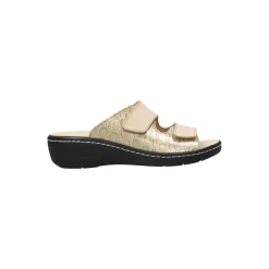 Franken Schuhe Slipper Beige