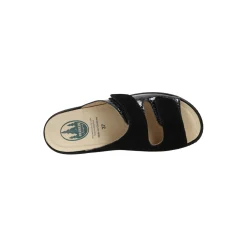 Franken Schuhe Slipper Zwart