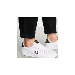 Fred Perry Lage sneaker Wit