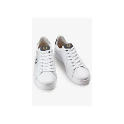 Fred Perry Lage sneaker Wit