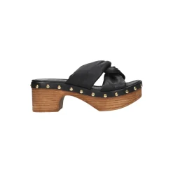 Gloria Shoes Muiltje met hak Zwart