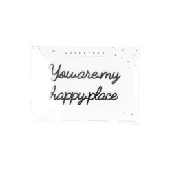 Goegezegd Wenskaart Zwart