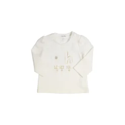 Gymp T-shirt lange mouw Beige