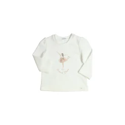 Gymp T-shirt lange mouw Wit