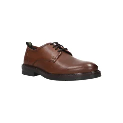 Hush Puppies Geklede veterschoen Cognac