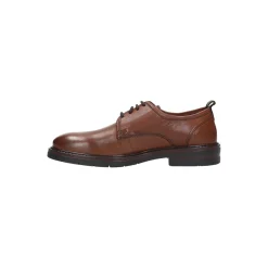 Hush Puppies Geklede veterschoen Cognac