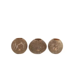 J-line Decoratie en geuren Bruin