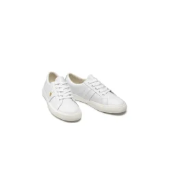 Lauren Ralph Lauren Lage sneaker Wit