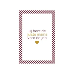 Mama Baas Wenskaart Multicolour