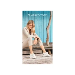 Marco Tozzi Lage sneaker Wit