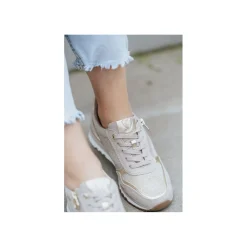 Marco Tozzi Lage sneaker Taupe