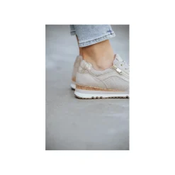 Marco Tozzi Lage sneaker Taupe