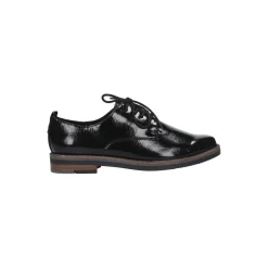 Marco Tozzi Veterschoen Zwart