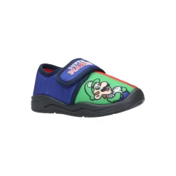 Mario Bross Pantoffel Blauw