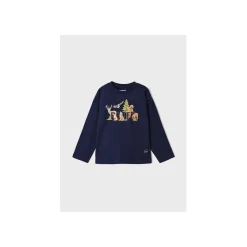 Mayoral T-shirt lange mouw Blauw