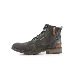 Mustang Veterbottine Grijs