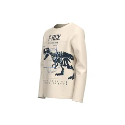 Name It T-shirt lange mouw Beige