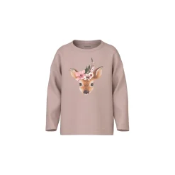 Name It T-shirt lange mouw Roze