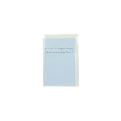 Papette Wenskaart Blauw