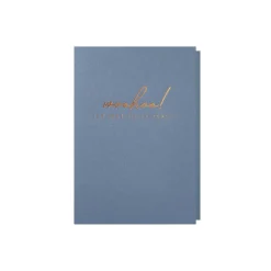 Papette Wenskaart Blauw