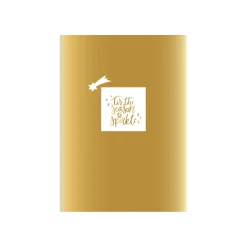 Papette Wenskaart Goud