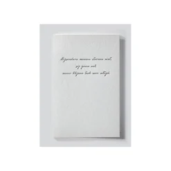 Papette Wenskaart Grijs