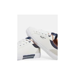 Pepe Jeans London Lage sneaker Wit